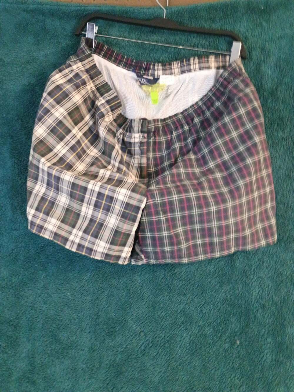 Polo by Ralph Lauren Plaid Sample Swim Trunks